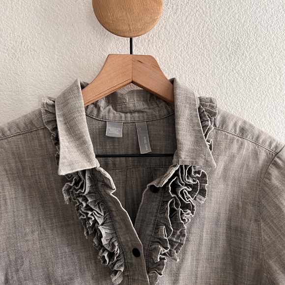 SIBEL SARAL Tunic Shirt with Pockets 100% Cotton - Picture 2 of 10